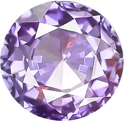 Purple sapphire